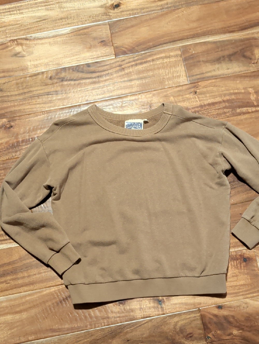 Jungmaven Crewneck Sweatshirt in Coyote
